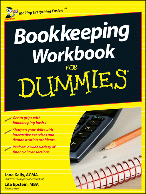 Title details for Bookkeeping Workbook For Dummies by Jane Kelly - Wait list